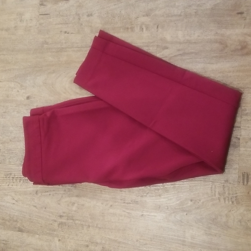 EXPRESS Extreme Stretch Burgandy Skinny  Pant